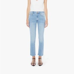 Mother Jeans denim The mid rise dazzler ankle fray